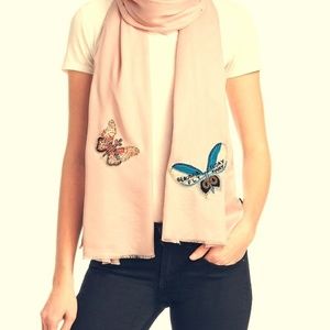 Valentino Garavani Butterfly Silk Shawl